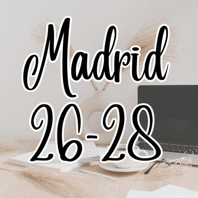 Preparación Madrid 26-28