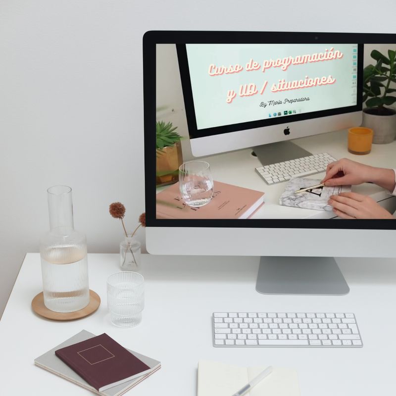 Curso programación y unidades/ situaciones CON CORRECCIÓN