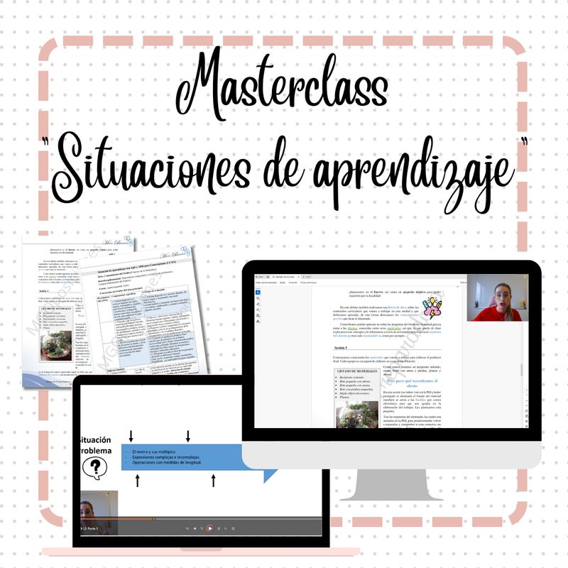 Masterclass situaciones de aprendizaje