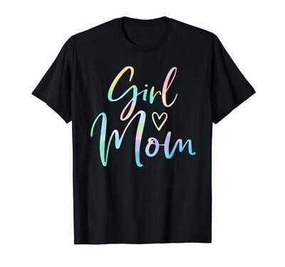 Girl mom graphic T-shirt
