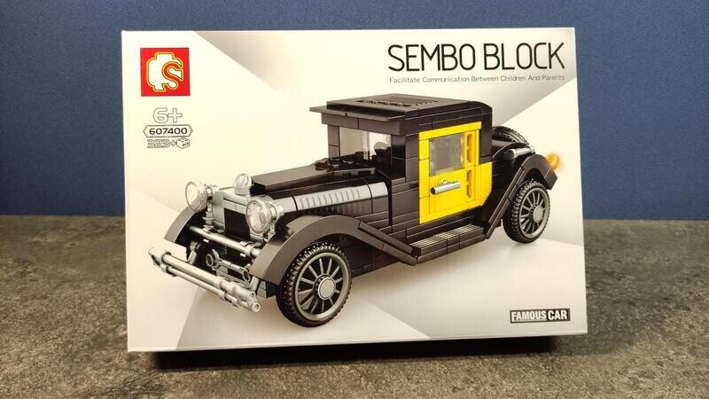 SEMBO - 607400 - Oldtimer Schwarz/Gelb SEMBO - 607400 - Oldtimer Schwarz/Gelb