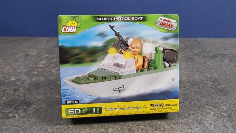 COBI - 2154 - SHARK PATROL BOAT COBI - 2154 - SHARK PATROL BOAT