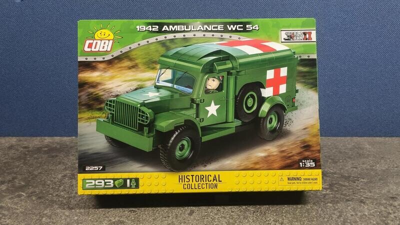 COBI - 2257 - 1942 AMBULANCE WC-54 COBI - 2257 - 1942 AMBULANCE WC-54
