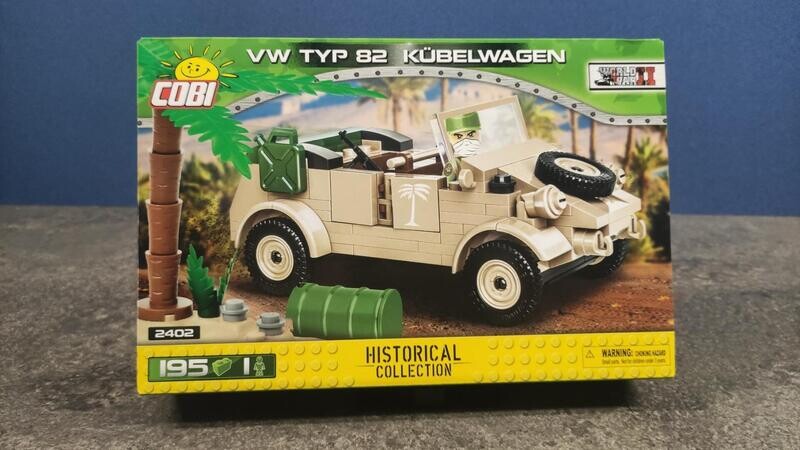 COBI - 2402 - VW TYP 82 KÜBELWAGEN COBI - 2402 - VW TYP 82 KÜBELWAGEN