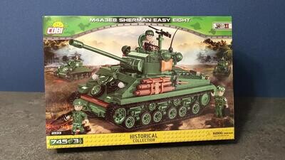 COBI - 2533 - M4A3E8 Sherman Easy Eight
