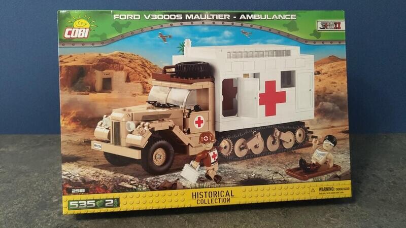 COBI - 2518 - FORD V3000S MAULTIER – Ambulance COBI - 2518 - FORD V3000S MAULTIER – Ambulance