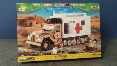 COBI - 2518 - FORD V3000S MAULTIER – Ambulance