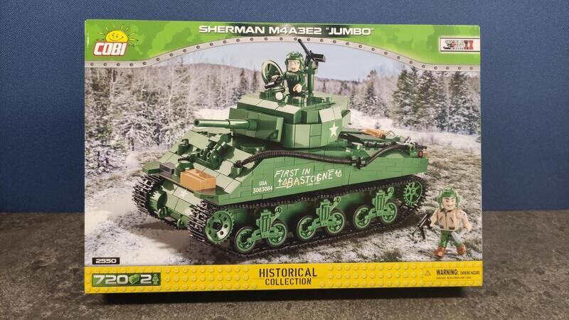COBI - 2550 - SHERMAN M4A3E2 „JUMBO“ COBI - 2550 - SHERMAN M4A3E2 „JUMBO“