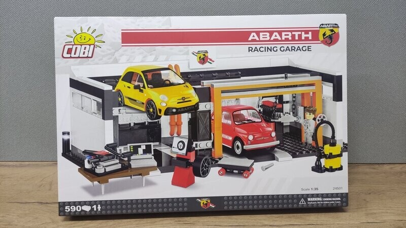COBI - 24501 - ABARTH RACING GARAGE COBI - 24501 - ABARTH RACING GARAGE