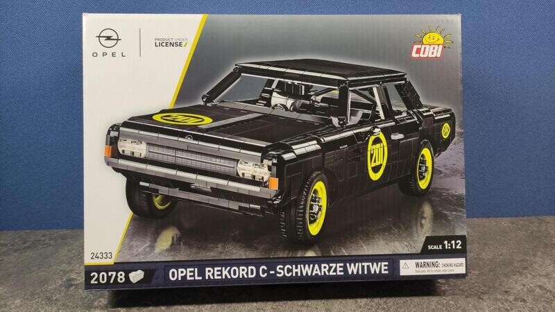 COBI - 24533 - OPEL RECORD C - SCHWARZE WITWE