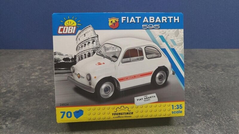 COBI - 24524 - 1965 FIAT 500 ABARTH COBI - 24524 - 1965 FIAT 500 ABARTH
