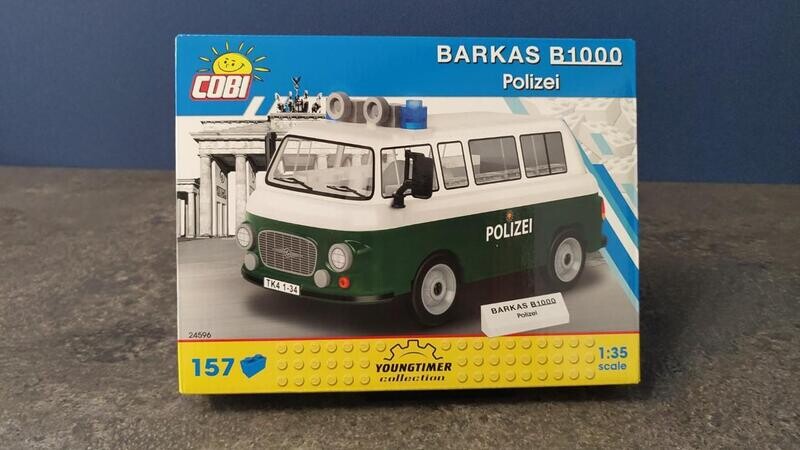COBI - 24596 - BARKAS B 1000 POLIZEI COBI - 24596 - BARKAS B 1000 POLIZEI