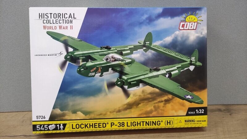 COBI - 5726 - LOCKHEED P-38 LIGHTNING (H) COBI - 5726 - LOCKHEED P-38 LIGHTNING (H)