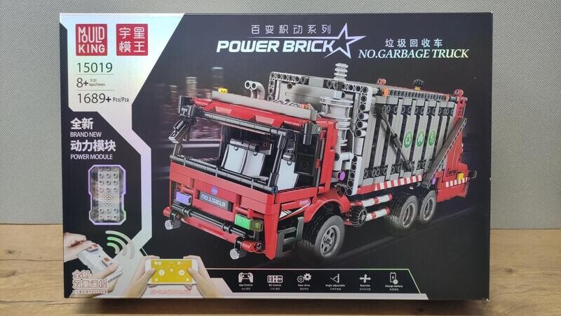 Mouldking - 15019 - Garbage Truck Mouldking - 15019 - Garbage Truck