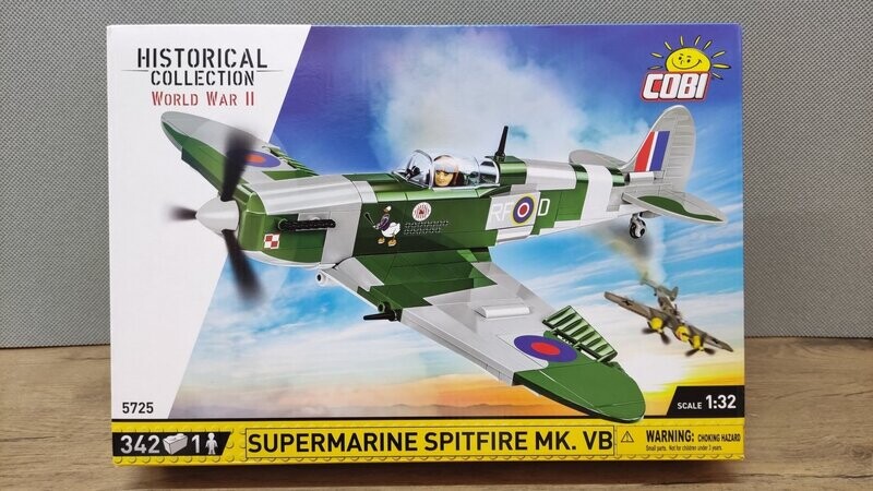 COBI - 5725 - SUPERMARINE SPITFIRE MK.VB COBI - 5725 - SUPERMARINE SPITFIRE MK.VB