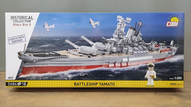 COBI - 4832 - BATTLESHIP YAMATO EXECUTIVE EDIT. COBI - 4832 - BATTLESHIP YAMATO EXECUTIVE EDIT.
