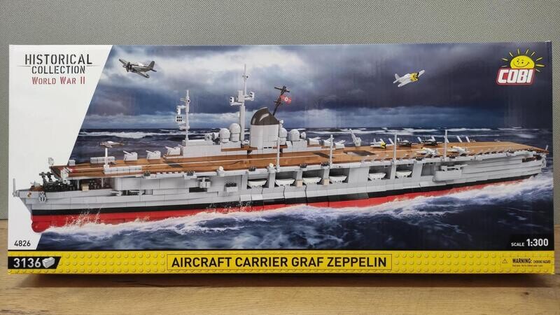 COBI - 4826 - AIRCRAFT CARRIER GRAF ZEPPELIN COBI - 4826 - AIRCRAFT CARRIER GRAF ZEPPELIN