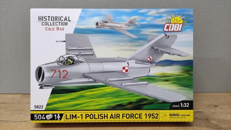 COBI - 5822 - LIM -1 POLISH AIR FORCE 1952 COBI - 5822 - LIM -1 POLISH AIR FORCE 1952
