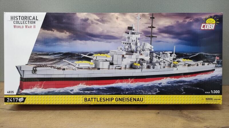 COBI - 4835 - BATTLESHIP GNEISENAU COBI - 4835 - BATTLESHIP GNEISENAU