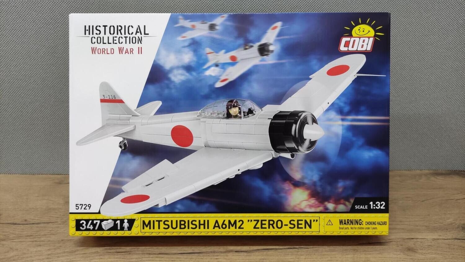 COBI - 5729 - MITSUBISHI A6M2 "ZERO-SEN“