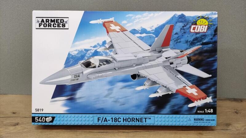 COBI - 5819 - F/A-18C HORNET Swiss COBI - 5819 - F/A-18C HORNET Swiss