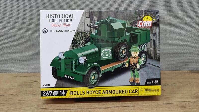 COBI - 2988 - ROLLS ROYCE ARMOURED CAR COBI - 2988 - ROLLS ROYCE ARMOURED CAR
