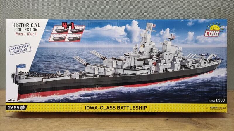 COBI - 4836 - IOWA-CLASS BATTLESHIP COBI - 4836 - IOWA-CLASS BATTLESHIP