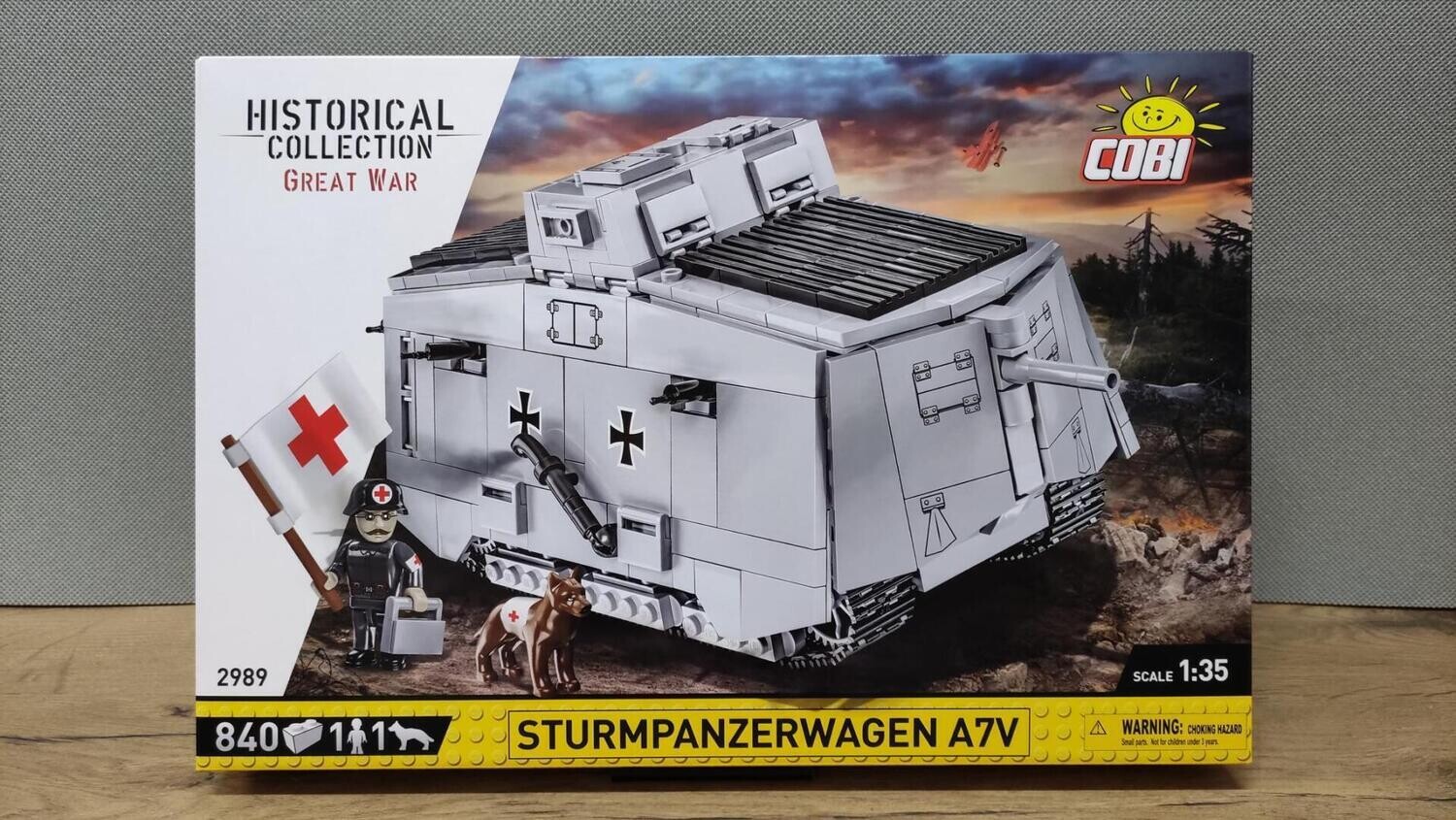 COBI - 2989 - STURMPANZERWAGEN A7V