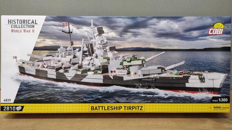 COBI - 4839 - BATTLESHIP TIRPITZ COBI - 4839 - BATTLESHIP TIRPITZ