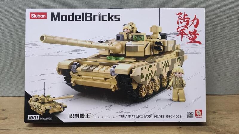 SLUBAN - B0790 - Main Battle Tank 99A 2IN1 SLUBAN - B0790 - Main Battle Tank 99A 2IN1