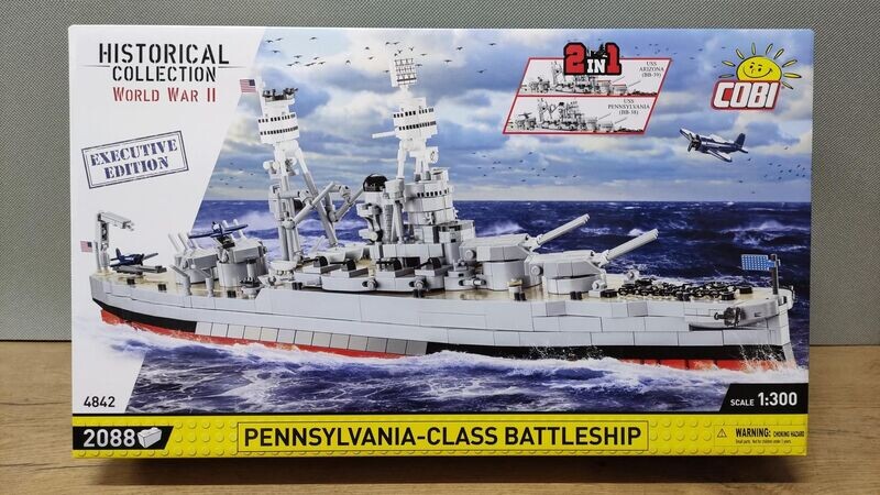 COBI - 4842 - PENNSYLVANIA-CLASS BATTLESHIP Exec. Edit COBI - 4842 - PENNSYLVANIA-CLASS BATTLESHIP Exec. Edit