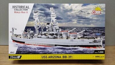 COBI - 4843 - USS ARIZONA (BB-39)