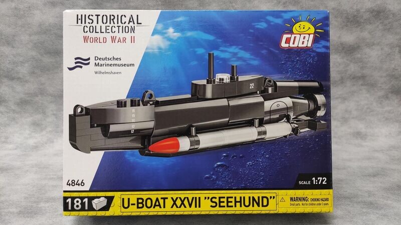 COBI - 4846 - U-BOAT XXVII COBI - 4846 - U-BOAT XXVII "SEEHUND"