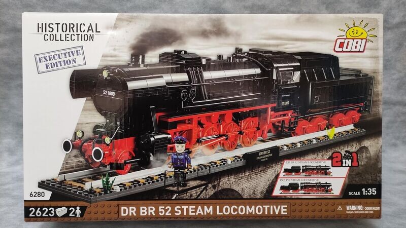 COBI - 6280 - DRB CLASS 52 STEAM LOCOMOTIVE COBI - 6280 - DRB CLASS 52 STEAM LOCOMOTIVE