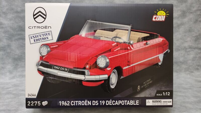 COBI - 24346 - 1962 CITROEN DS 19 DECAPOTABLE Exec. Edit COBI - 24346 - 1962 CITROEN DS 19 DECAPOTABLE Exec. Edit