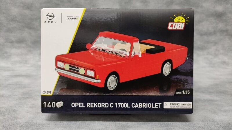 COBI - 24599 - OPEL REKORD C 1700 L CABRIOLET COBI - 24599 - OPEL REKORD C 1700 L CABRIOLET