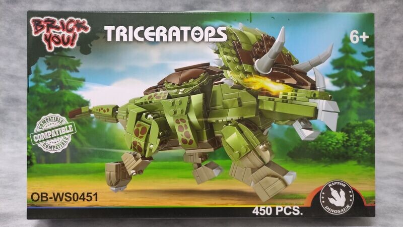 Open Bricks - 0451 - Triceratops Open Bricks - 0451 - Triceratops