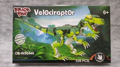 Open Bricks - 0446 - Velociraptor