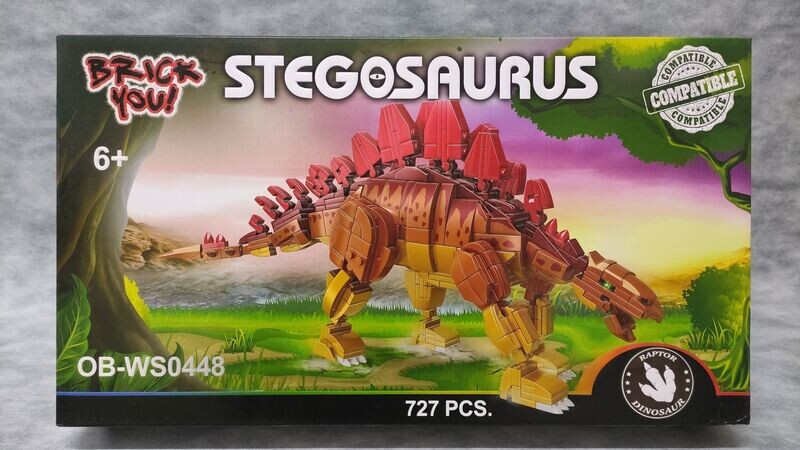 Open Bricks - 0448 - Stegosaurus Open Bricks - 0448 - Stegosaurus