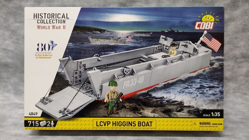 COBI - 4849 - LCVP HIGGINS BOAT COBI - 4849 - LCVP HIGGINS BOAT