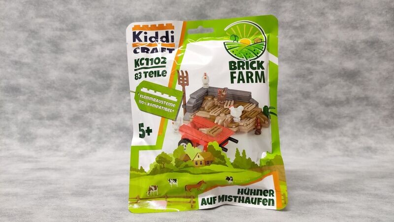 Kiddicraft - 1102 - Misthaufen mit Hühnern Kiddicraft - 1102 - Misthaufen mit Hühnern