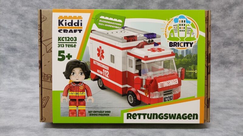 Kiddicraft - 1203 - Rettungswagen Kiddicraft - 1203 - Rettungswagen