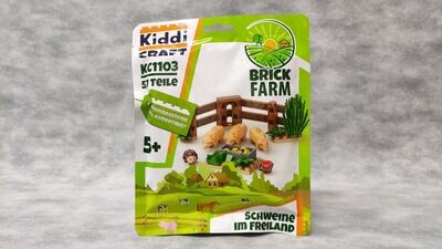 Kiddicraft - 1103 - Schweine im Freiland