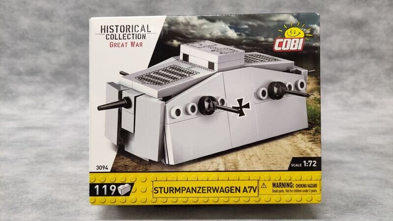 COBI - 3094 - STURMPANZERWAGEN A7V COBI - 3094 - STURMPANZERWAGEN A7V