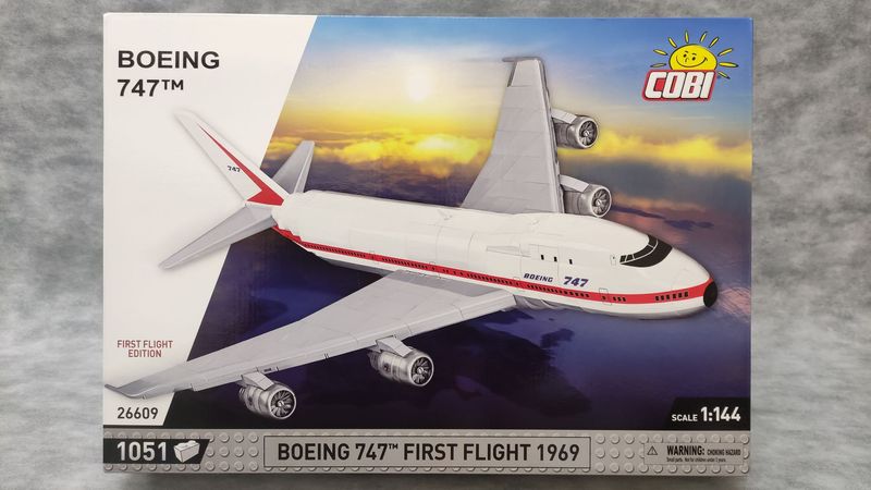 COBI - 26609 - BOEING 747 FIRST FLIGHT 1969 COBI - 26609 - BOEING 747 FIRST FLIGHT 1969
