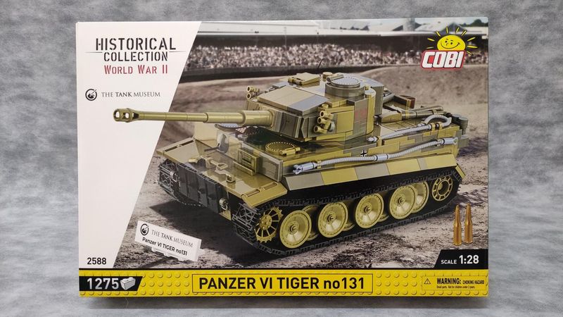 COBI - 2588 - PANZER VI TIGER no131 COBI - 2588 - PANZER VI TIGER no131