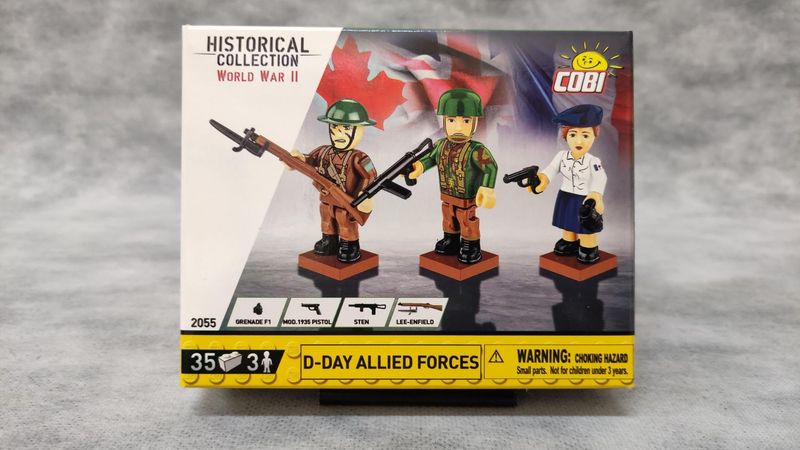 COBI - 2055 - D-DAY ALLIED FORCES COBI - 2055 - D-DAY ALLIED FORCES