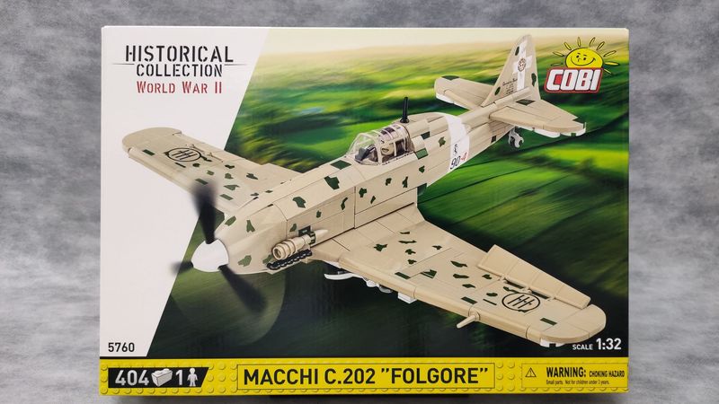 COBI - 5760 - MACCHI C.202 „FOLGORE“ COBI - 5760 - MACCHI C.202 „FOLGORE“