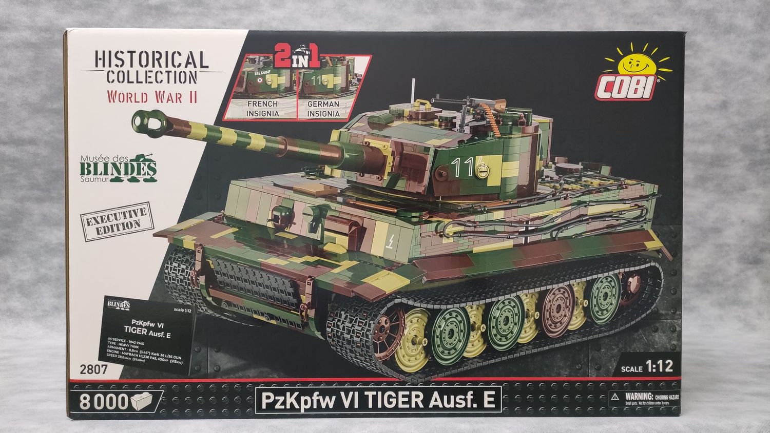 COBI - 2807 - PzKpfw VI TIGER  Ausf. E