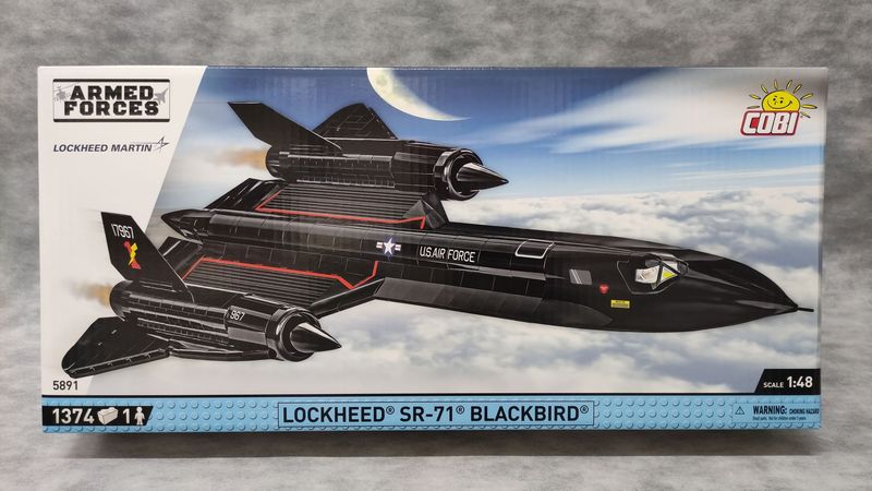 COBI - 5891 - LOCKHEED SR-71 BLACKBIRD COBI - 5891 - LOCKHEED SR-71 BLACKBIRD
